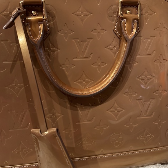 Authentic  Louis Vuitton Alma beach, Patton, leather bag - Picture 3 of 12